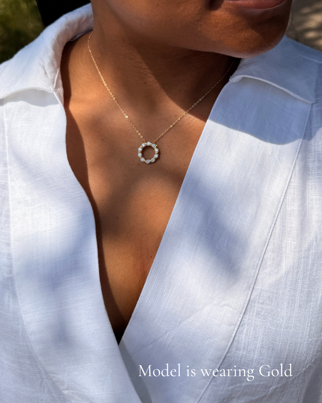 Willow Halo Necklace