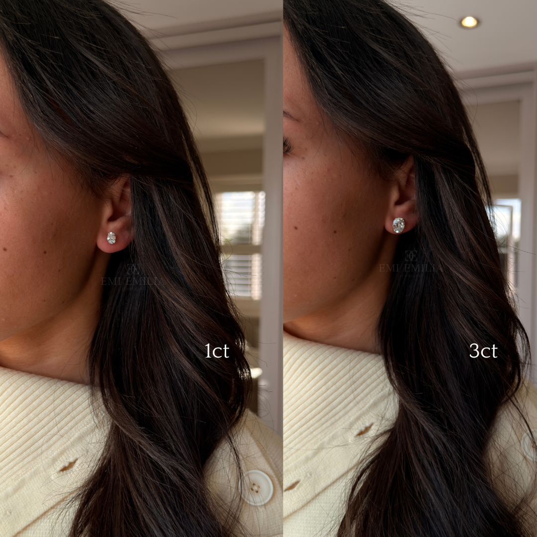 Ottie Oval Earring Studs