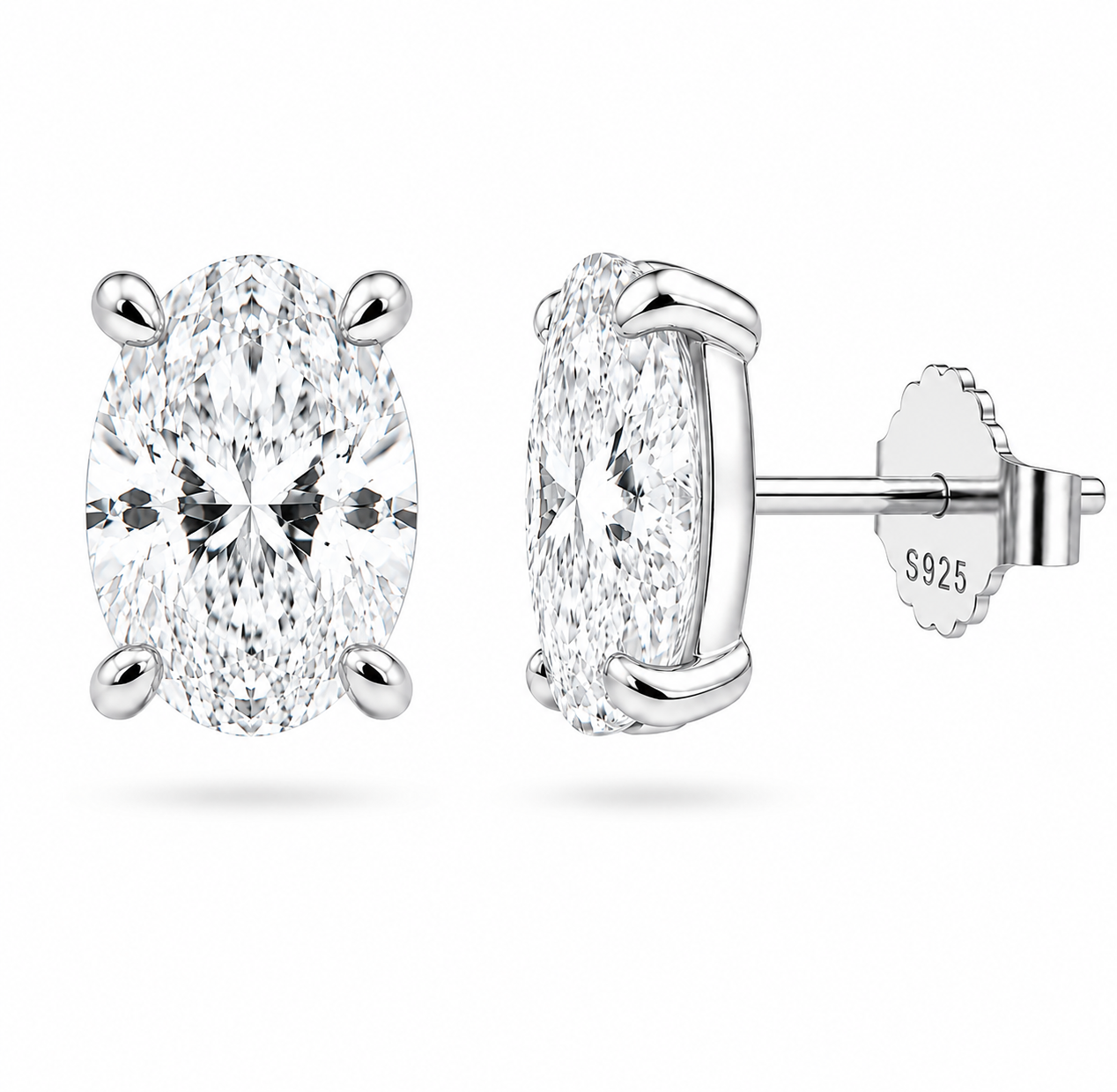 Ottie Oval Earring Studs