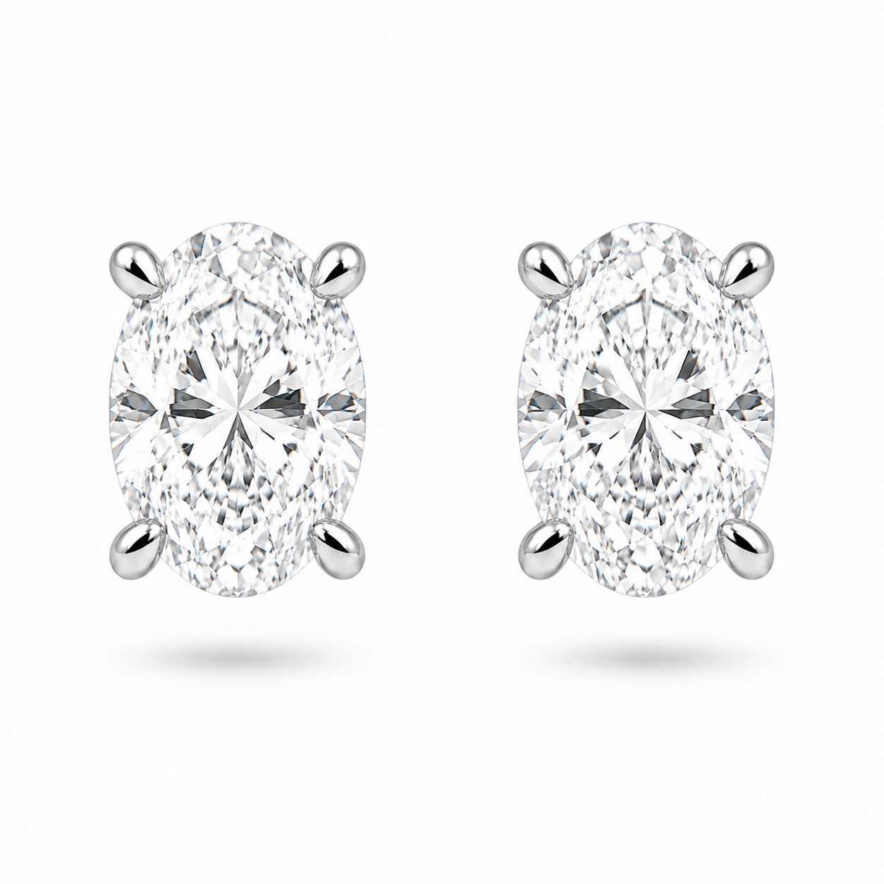 Ottie Oval Earring Studs
