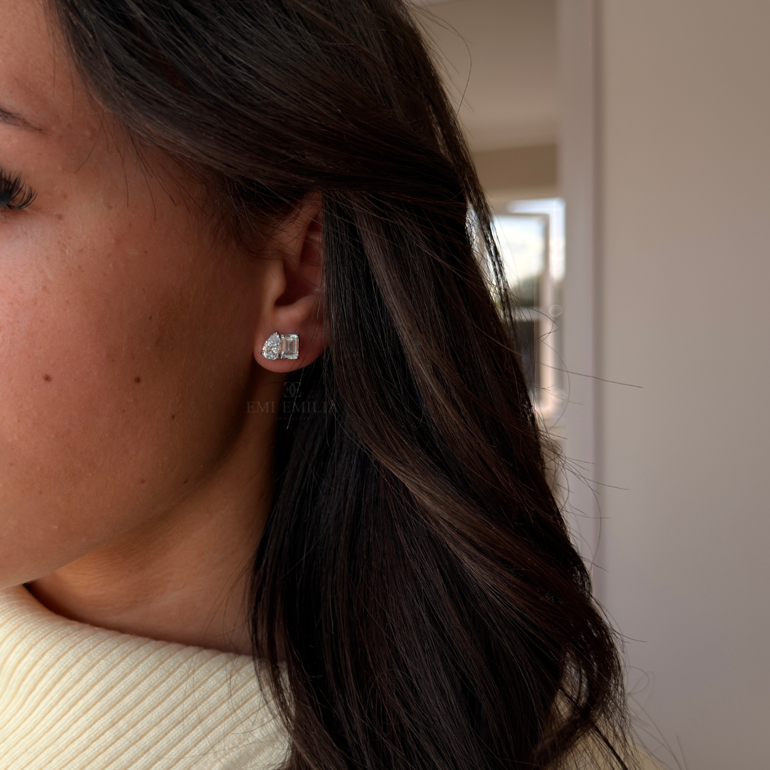 Tilly Toi et Moi Earring Studs