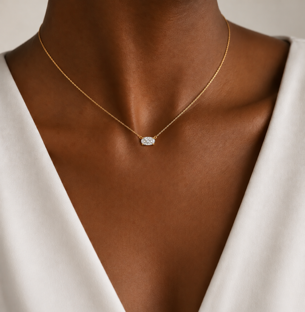 Ottie Oval Necklace